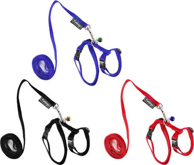 Harnas met looplijn Meerdere kleuren