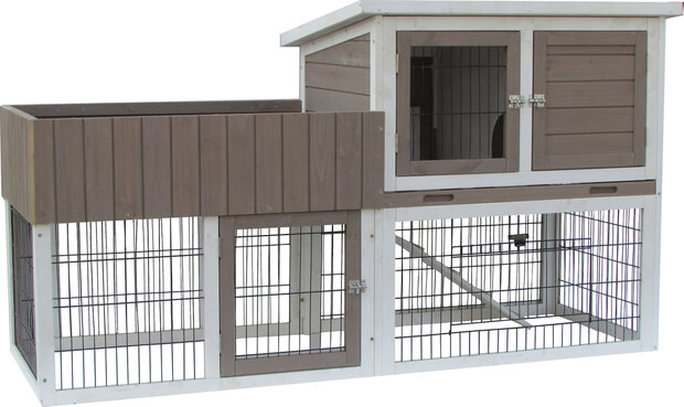 Konijnenhok Floret Urban Bruin