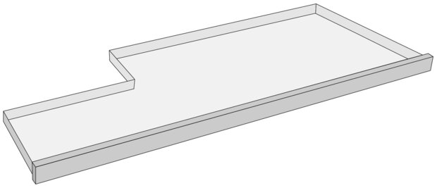 Vervanglade Urban Combi 2 Bruin