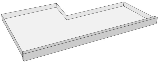 Vervanglade Villa Scand Zilver