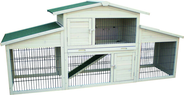 Konijnenhok Villa Scandic Grijs