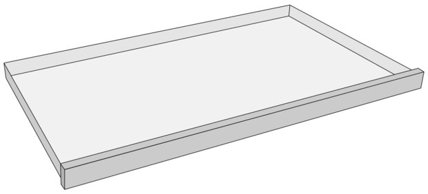 Vervanglade Snug Zwart