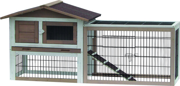 Konijnenhok Sunshine Urban Bruin