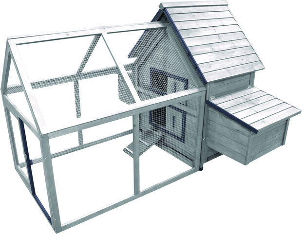 Kippenhok Castle Cottage Grijs