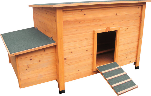 Kippenhok Fort Classic Bruin