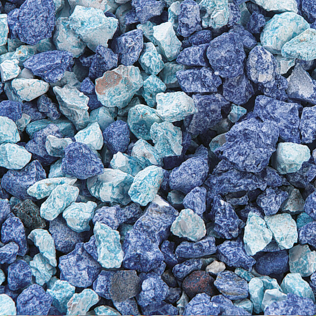 Siersteen Steno Turkoois Blauw