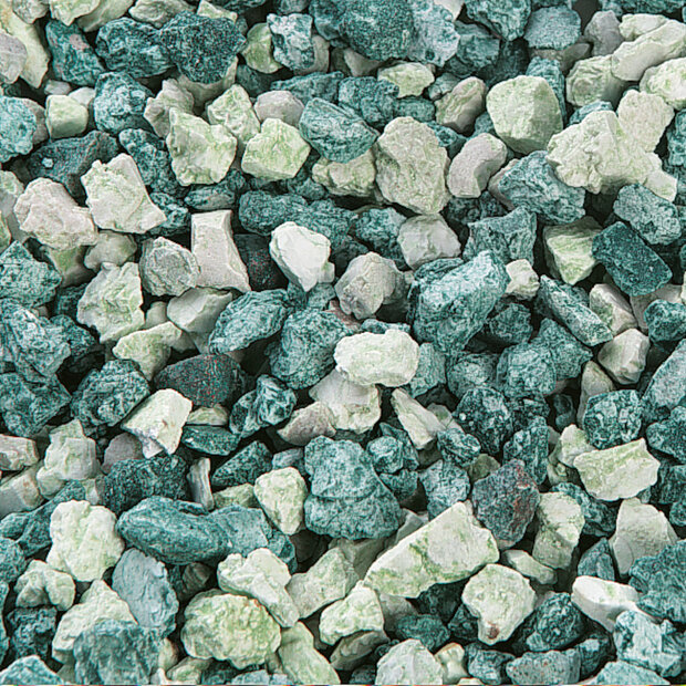 Siersteen Steno Grijs Turkoois Blauw