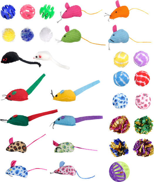 Speelgoed voor kittens Kitty Muis Meerdere uitvoeringen