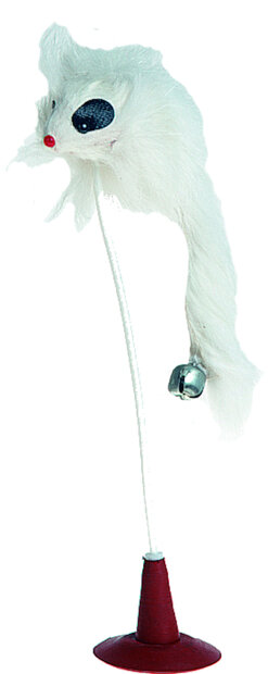 Speelgoed Nikau Muis &amp; Stok Wit