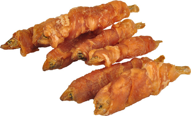 Snack Hapki Gedroogde Vis met kip &amp; vis