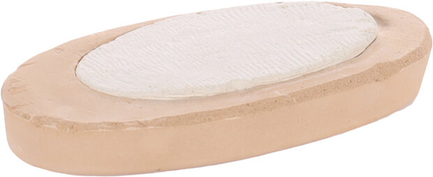 Sepia schelp Birdie Sepiaschelp met aardbeismaak Roze &amp; Wit