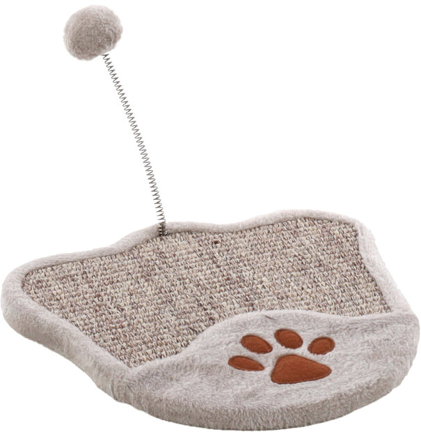 Krabplank Greta Lichtgrijs &amp; Taupe &amp; Naturel &amp; Bruin