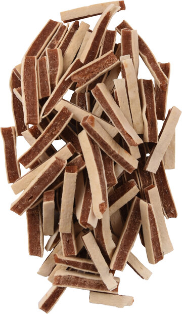 Snack Hapki Strips met eend &amp; met kabeljauw