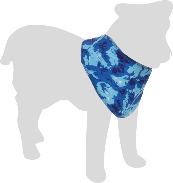 Koelbandana Vrio Blauw