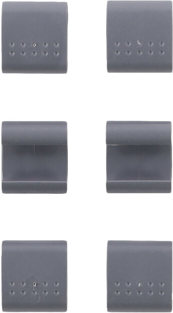 Reserveclip Noah 1 &amp; 2 Donkergrijs