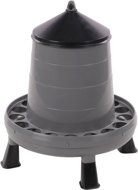 Voederbak Pluimvee Edna Grijs