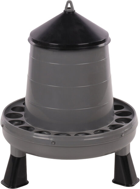 Voederbak Pluimvee Edna Grijs