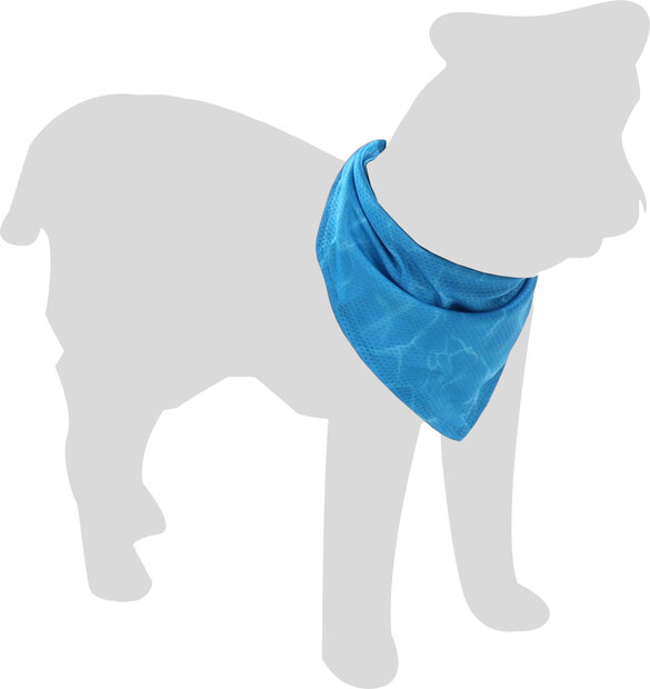 Koelbandana Fresk Inou Blauw