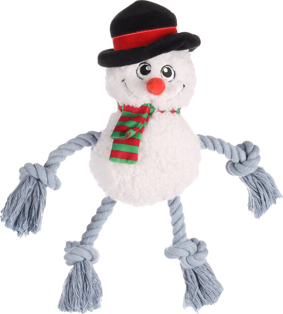 Kerst Speelgoed Xima Sneeuwman Wit