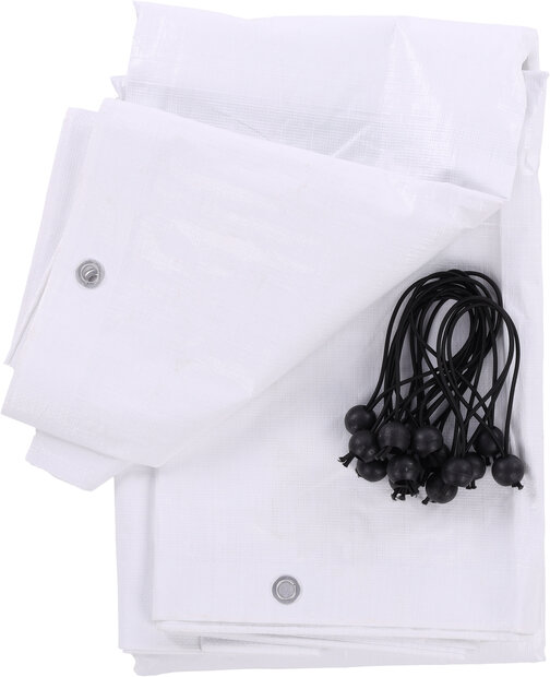 Schaduwdoek Doerak Wit