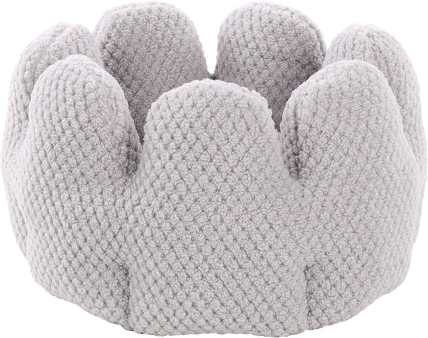 Slaapplaats Jacquard Rond Grijs