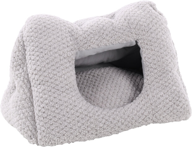 Slaapplaats Jacquard Driehoek Grijs