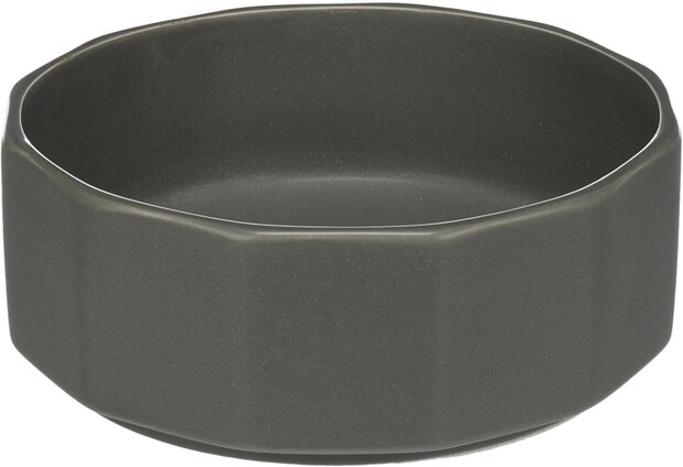 Eet- en drinkpot Valerio Rond Grijs