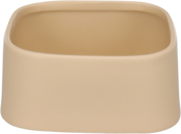 Eet- en drinkpot Zara Vierkant Beige