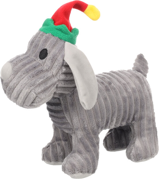Kerst Speelgoed Aviana Hond Grijs