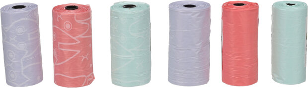 Poepzak Basic Pastel Meerdere kleuren