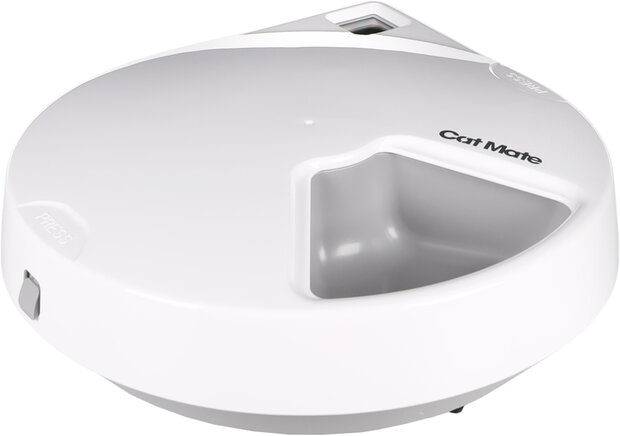 Voederautomaat met digitale meter Cat Mate Wit