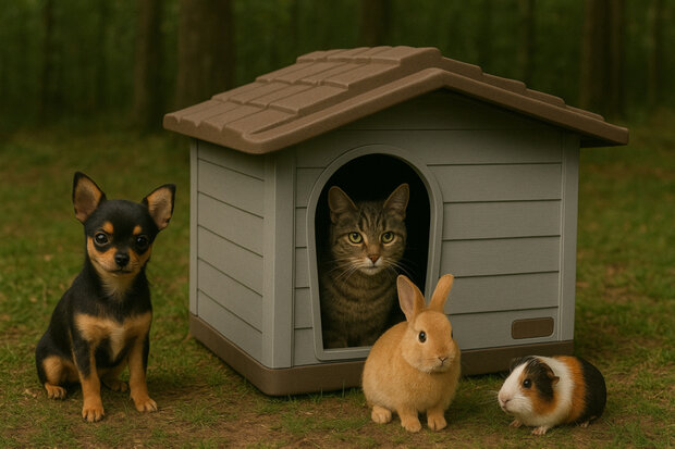knaagdierhuis - Konijnenhok - Knaagdierenhok