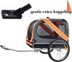 hondenfietskar+ gratis koppeling voor 2de fiets